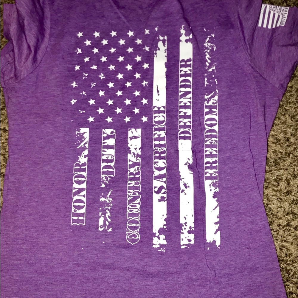 Purple Graphic Tee